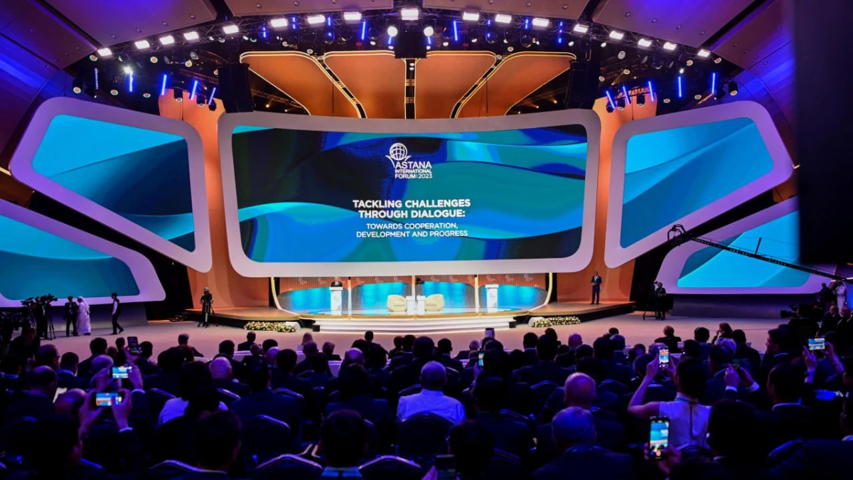 Astana International Forum Kicks Off TuraNews