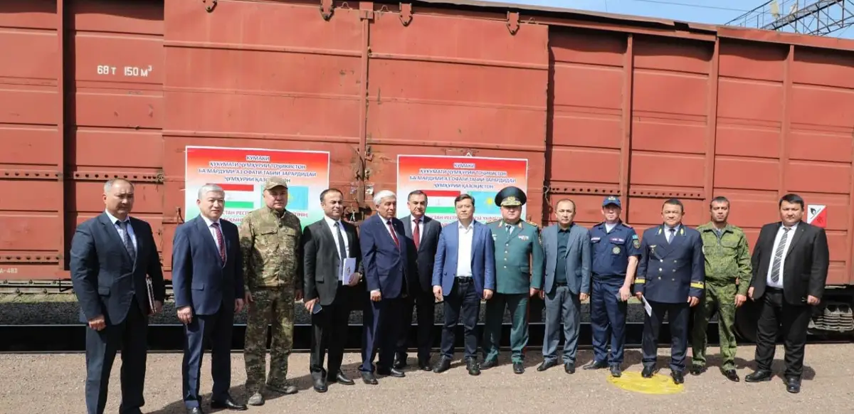 Kazakhstan Receives 3,500 Tons of Humanitarian Aid from Tajikistan ...
